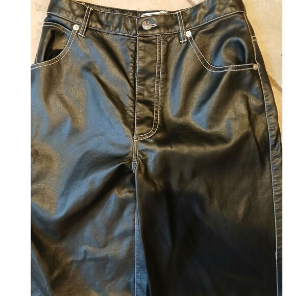 We the Free Faux leather crop pants- it factor size 4‎ - Picture 7 of 10